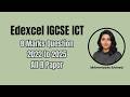 Edexcel IGCSE ICT 8 Marks Question From 2025 to 2022 Paper 1R