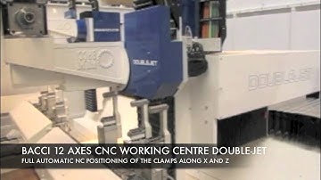 BACCI - 12 AXES CNC WORKING CENTRE MODEL DOUBLE-JET