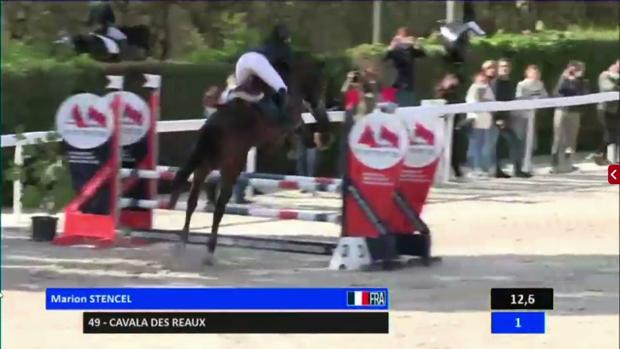 Marion Stencel & CAVALA DES REAUX - Paris Etrier Cossé-Brissac - Amateur Spéciale au chrono 1,05 m