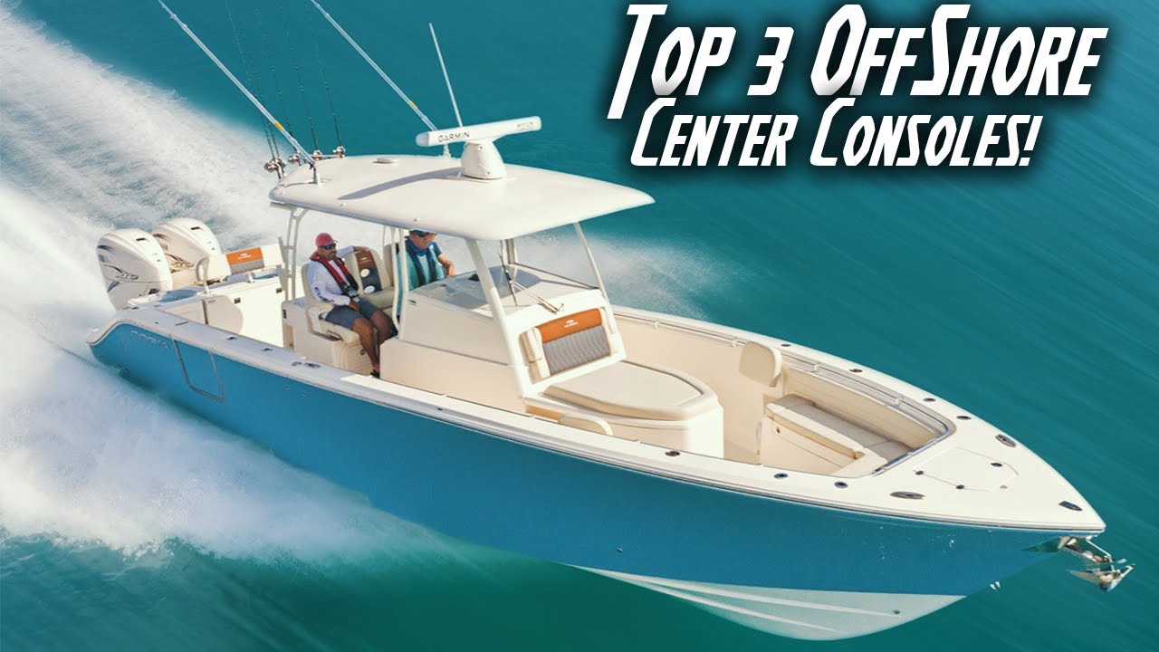 Family-Friendly Offshore Center Consoles & Bay Boats from 21' to 35