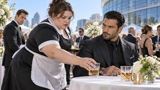 Fat Waitress Switched His Glass in Silence—The Mafia Boss Watched, Realizing She'd Saved His Life
