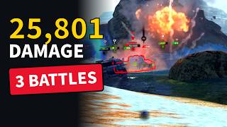 25,801 Damage In 3 Battles Big Boss Mode Wot Blitz
