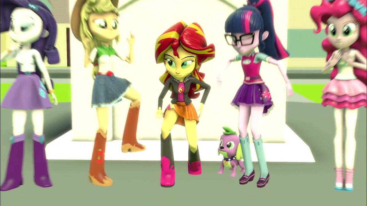 SFM My custom Equestria Girls intro YouTube