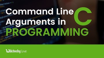 Command Line Arguments in C | argc | argv
