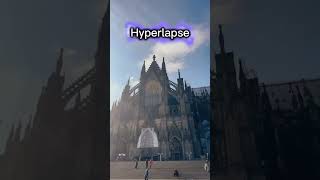 Hyperlapse Köln Cathedral Germany #hyperlapse #shorts #köln #germany #viral #capcut #videography