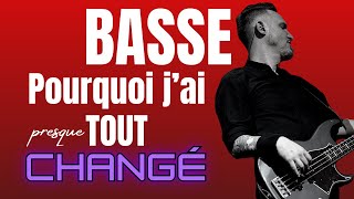 Nouvelles Basses, Nouveaux Pedalboards, je vous explique tout.