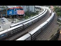 [4K] Back-to-Back Railroad Action During Chicago's Metra Rush Hour!