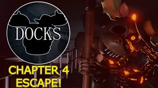 How to ESCAPE CHAPTER 4 - DOCKS in PIGGY: THE ROBOTIC APOCALYPSE! - Roblox