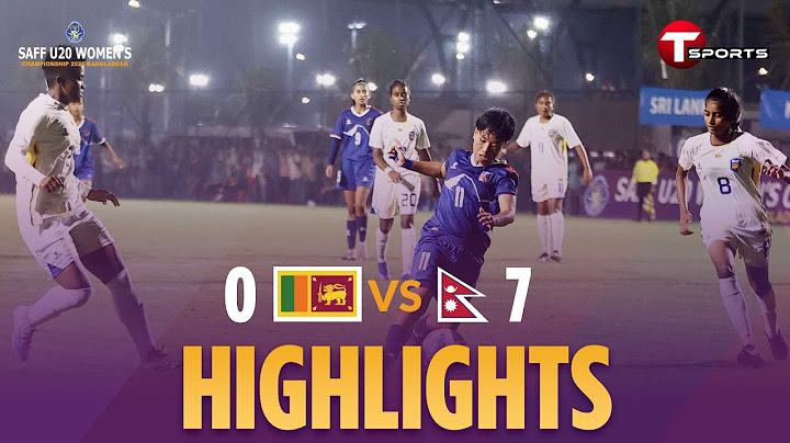 Highlights | Sri Lanka vs Nepal | SAFF U-20 Women's Championship Bangladesh 2025 | T Sports