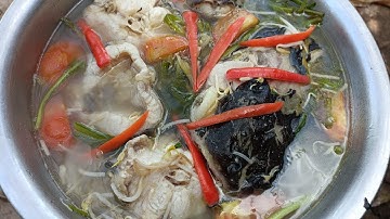 Bí quyết gia truyền nấu canh chua cá ngát  nhà làm