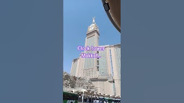 Clock tower makkah #shorts #youtubeshorts #makkah #love