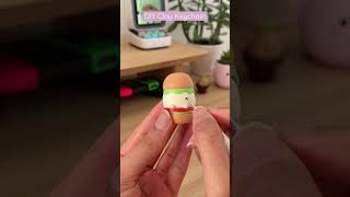 Make A Cute Clay Keychain With Me 🍔 #DIY #Miniso