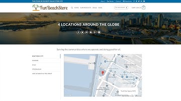 eCommerce Website 2017 - Create Our Stores Page in Flatsome
