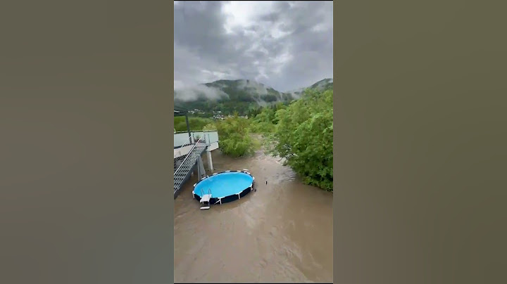 Heftiges Unwetter in der Steiermark
