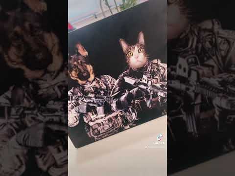 A unique pet gift for all pet lovers! (Furryroyal Pet Portrait)