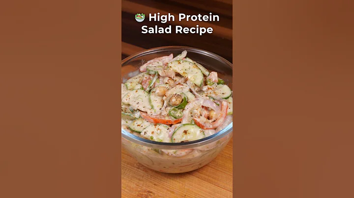 🌱 High-Protein Salad Recipe #shorts #viralvideo #recipe #salad thumbnail