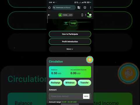 موقع جديد  للتعدين السحابي والسحب بالعملات الرقمية