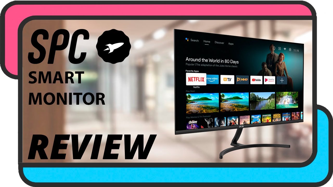 Monitor Android TV SPC Smart Monitor 24 Full HD, altavoces integrados,  ultrafino y mando a distancia - Monitor LCD - Los mejores precios