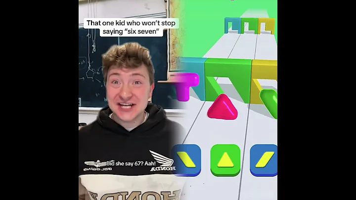 That one kid who won’t stop saying “six seven!” #comedy #school #pov