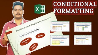 Excel - 4 Smart 😳 Advanced Custom Conditional Formatting Tips [ New Rules ] To Make You 😎Smart