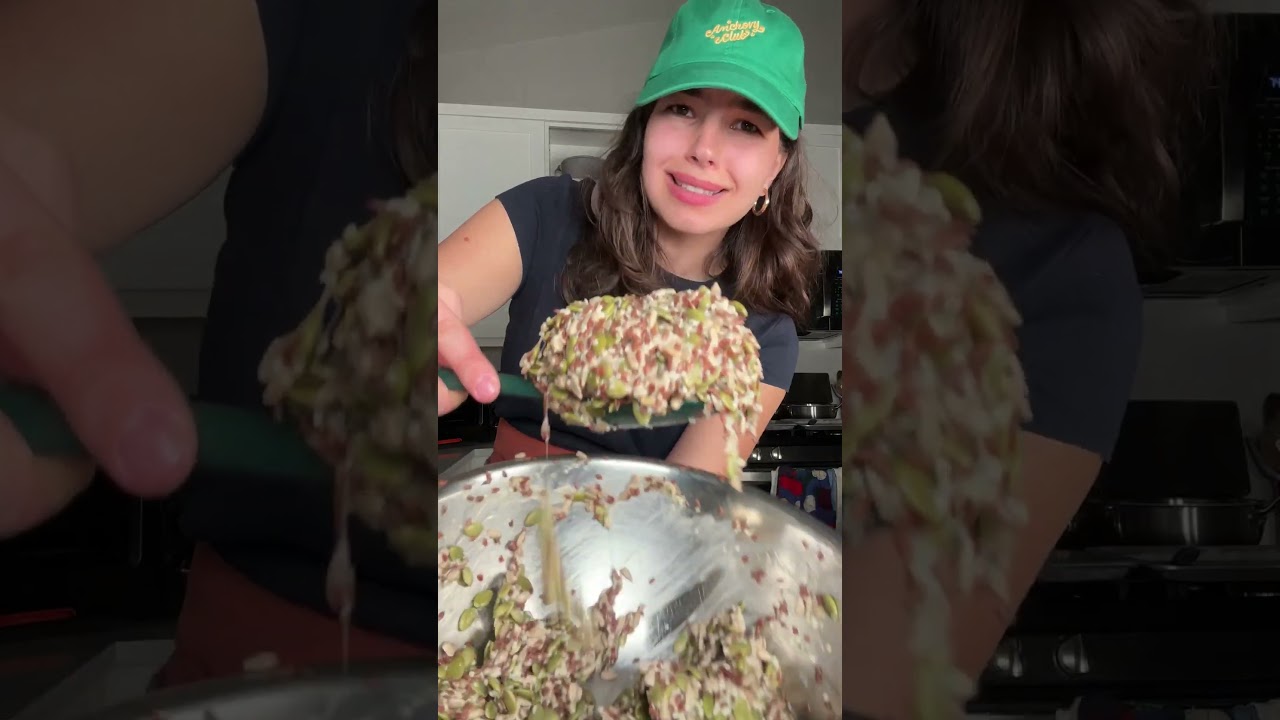 Крекеры из 4 ингредиентов с семенами