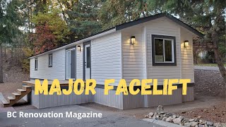 Our 40 Year Old Mobile Home Gets A BIG Facelift - New Siding : E122 / BC Renovation Magazine