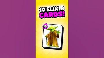 10 ELIXIR CARDS We Need in Clash Royale?!