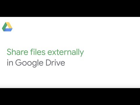 Share Files Externally In Google Drive
