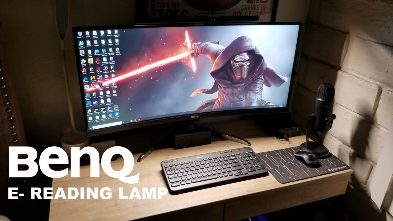 Benq Screenbar Monitor Light Review Youtube