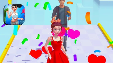 DressUp Run - 👗💃 All Levels Gameplay, Android, iOS (1-5 Levels)