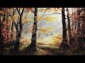 Light Through the Forest | Paint with Kevin ®