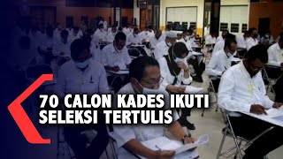 70 Cakades dari 10 Desa di Kubu Raya Jalani Seleksi Tertulis