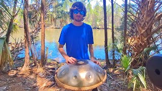 Crystal Rivers | Handpan Drum Meditation (D Kurd 9)