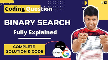 Binary search in java | algorithm | Recursively and Iteratively | Search an element in Sorted Array