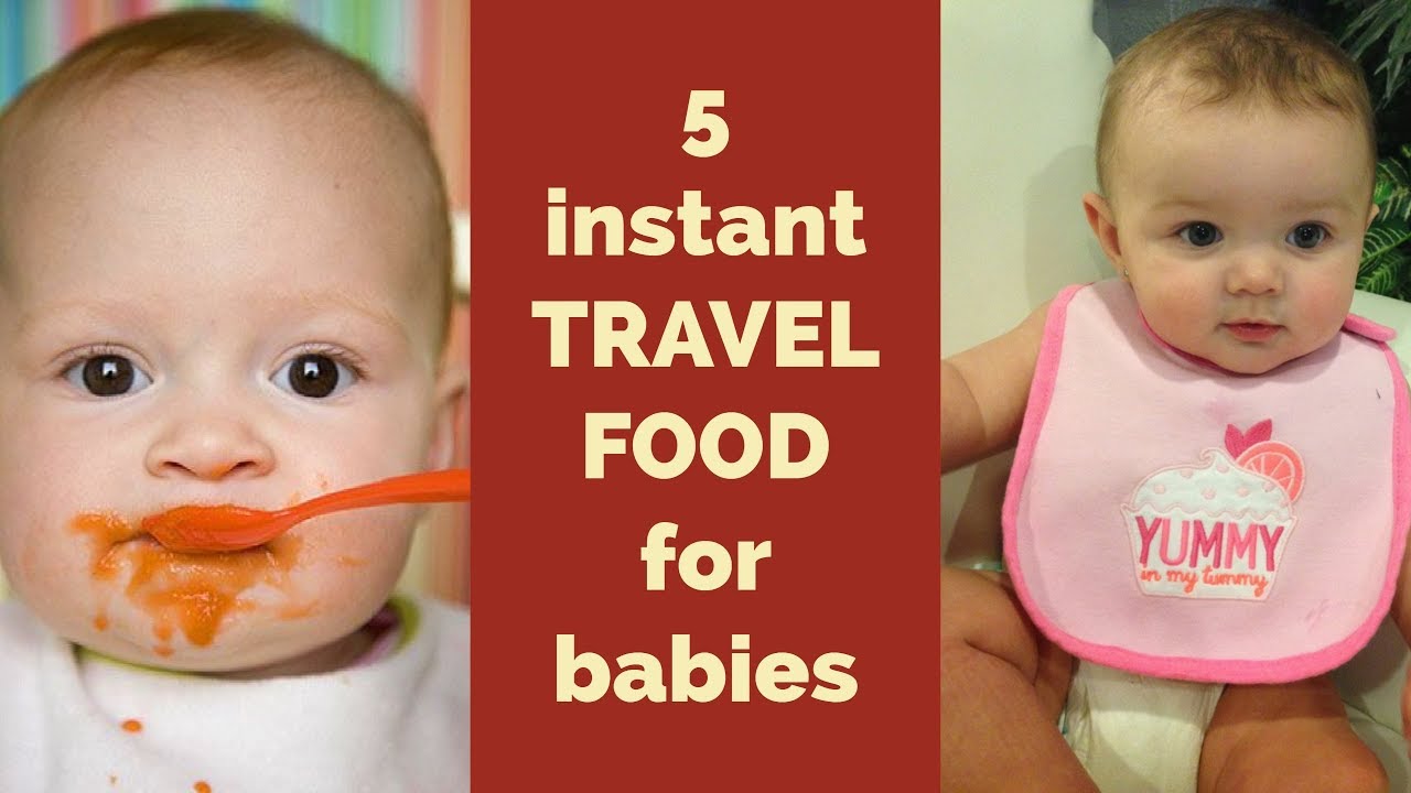 travelling with homemade baby food