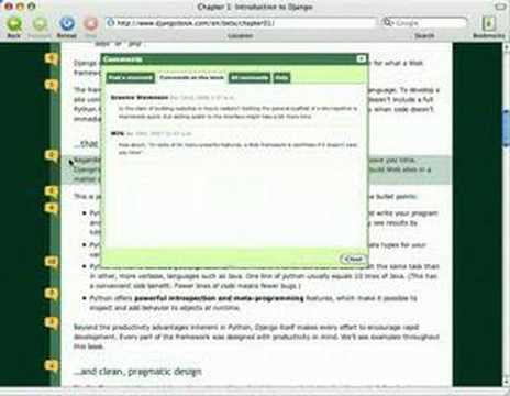 The Django Book Screencast