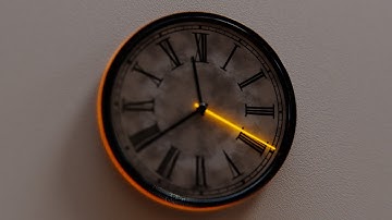 Tutorial: WORKING Clock - Blender