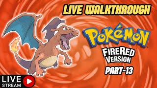 Pokemon FireRED Live Stream Walkthrough | Episode 13 | Nintendo Switch 2