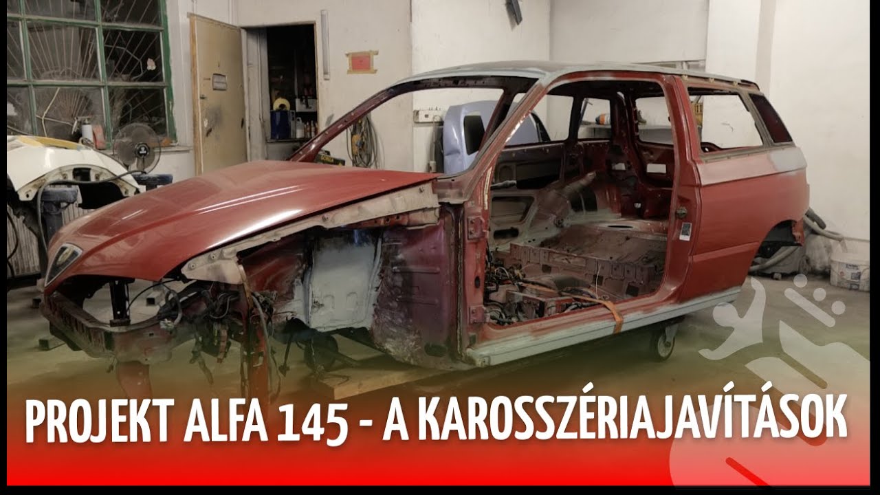 Projekt Alfa 145 - A karosszériajavítások