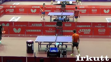 [HD] Zhang jike - multiball practice at 2015 WTTC