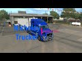 American Truck Simulator . Работа в США виртуальный дальнобой.