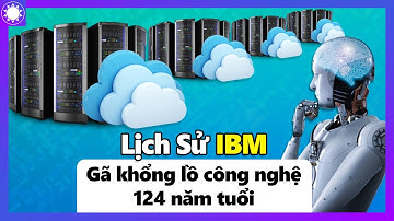 Lịch Sử IBM - “Gã Khổng Lồ Xanh” 124 Năm Tuổi Của Làng Công Nghệ Thế Giới