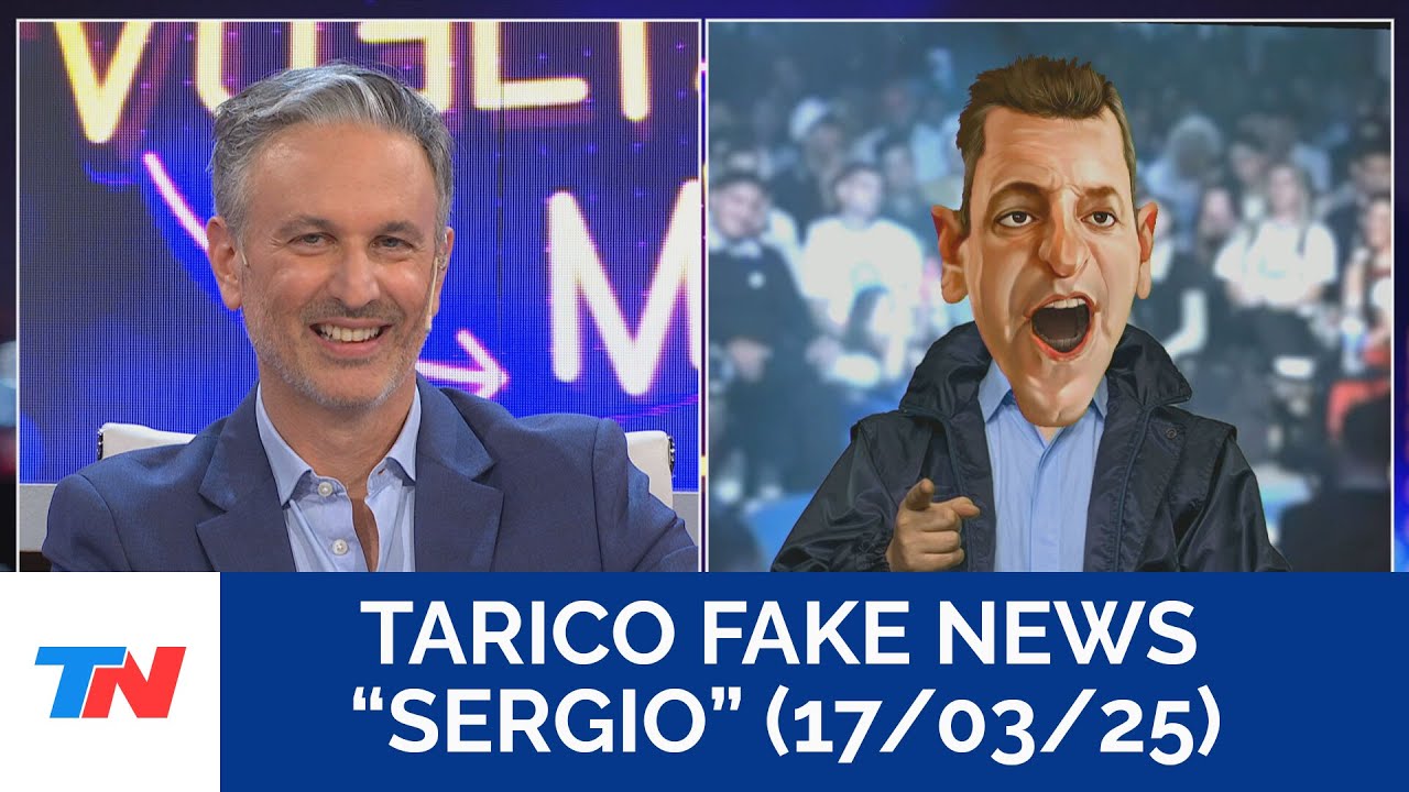 TARICO FAKE NEWS: “SERGIO MASSA” en “Sólo una vuelta más"