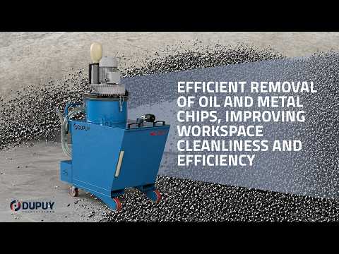 Oil & Metal Chips Vacuum System | Oilvac 200 T for Metalworking Efficiency
