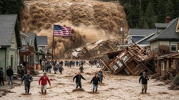 CHAOS in California! 54000 Evacuated as Deadly Landslides & Massive Flash Floods Devastate the State