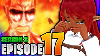 ARMIN NOOOOO!! | Attack on Titan Episode 17 Reaction (S3)