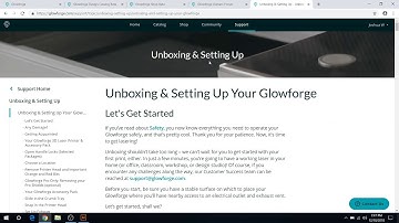 First steps to using your new Glowforge: app.glowforge.com overview