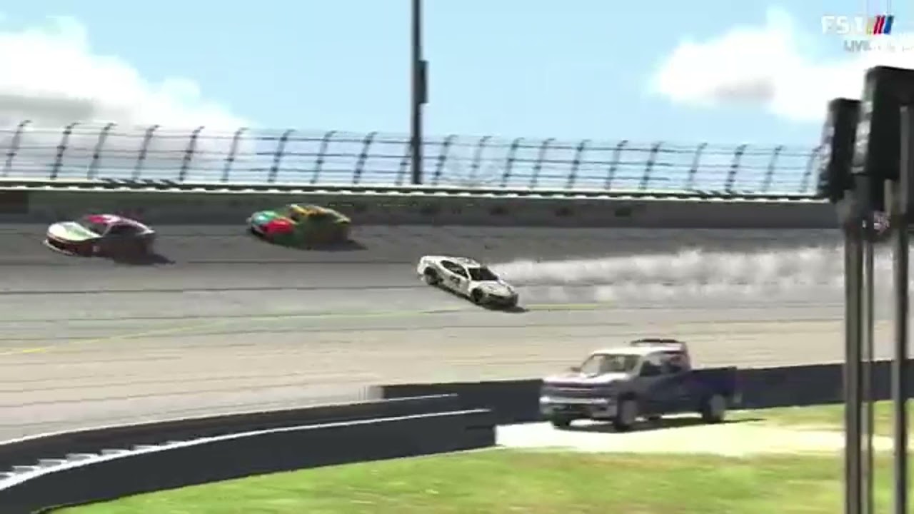 Joey Gase Crash - 2021 NASCAR Pro Invitational at Darlington
