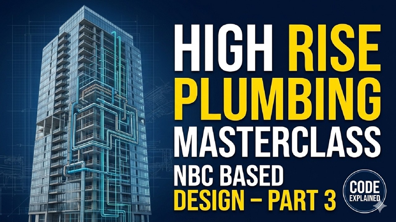 High Rise Plumbing Masterclass | NBC Code Understanding_ Design Guide ...