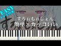すろぉもぉしょん - ピノキオピー【簡単ピアノ 初級者向け】(楽譜読めなくても大丈夫)